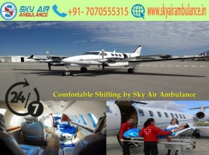 Safe and Credible Shifting by Sky Air Ambulance in Siliguri 